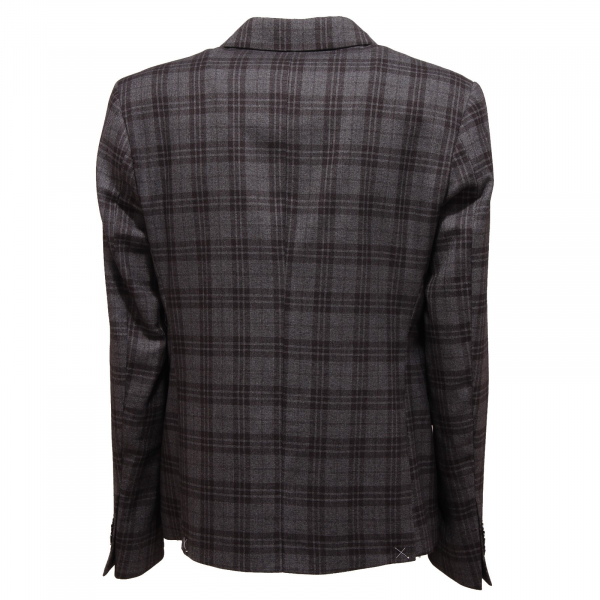 3371Q giacca uomo grigio nero GAUDI' IRONIC DANDY jacket men