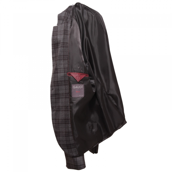 3371Q giacca uomo grigio nero GAUDI' IRONIC DANDY jacket men