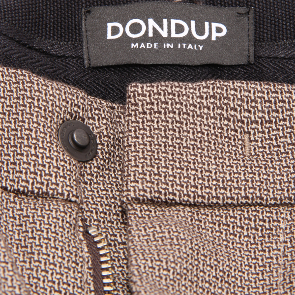 3380AZ PANTALONE UOMO DONDUP GAUBERT MAN WOOL BLEND TROUSERS