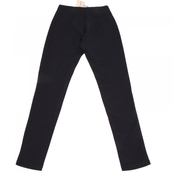 3380H  BLU leggins bimba blu BURBERRY cotone pantaloni trousers kids