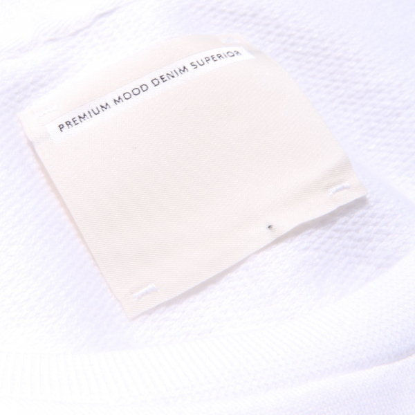 3388AC felpa uomo PREMIUM MOOD DENIM SUPERIOR white sweatshirt