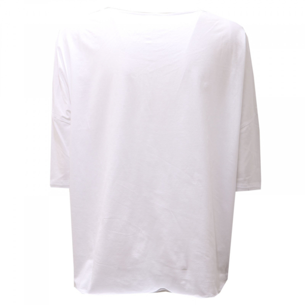 3388AE maglia donna over KANGRA cotton paillettes t-shirt woman