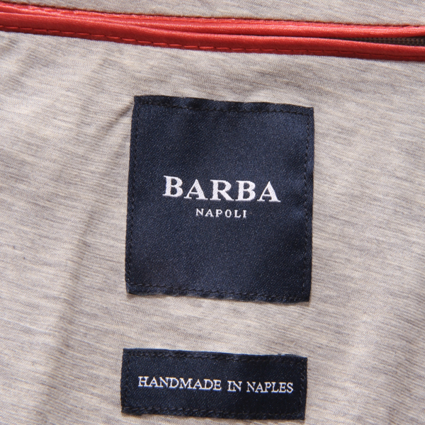3390AS giubbotto uomo BARBA NAPOLI man perforated suede jacket