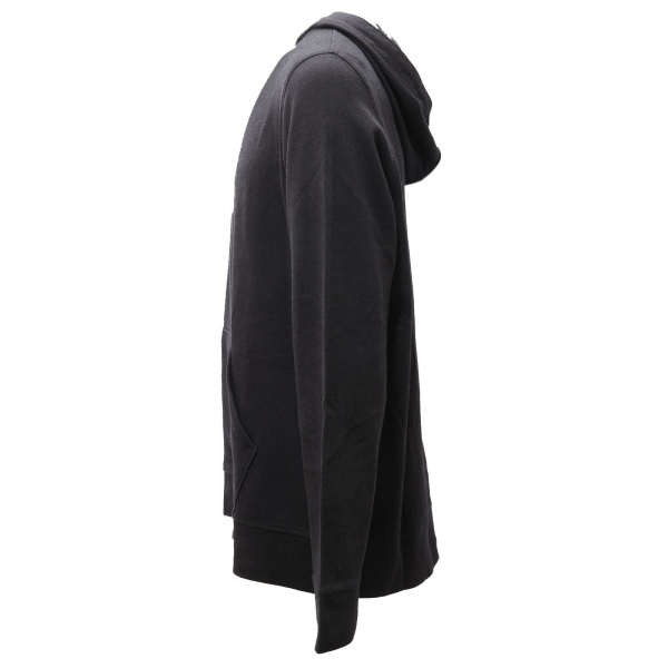 3393AF felpa uomo H953 black cotton full zip sweatshirt man