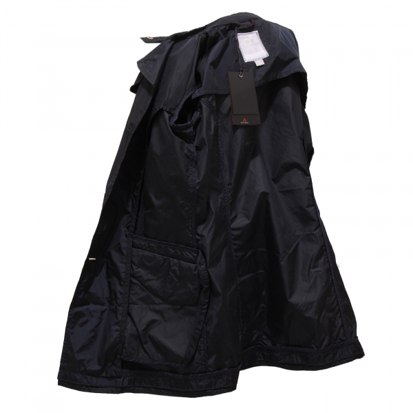 3395T giacca  girl PEUTEREY BUCKROE blue bimba trench jacket