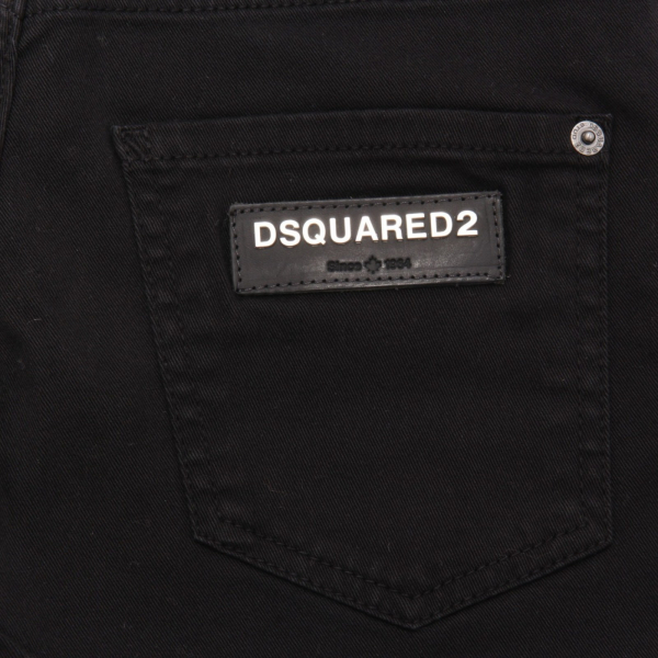 3424AL jeans bimbo boy DSQUARED2 kids CLEMENT JEAN pants black