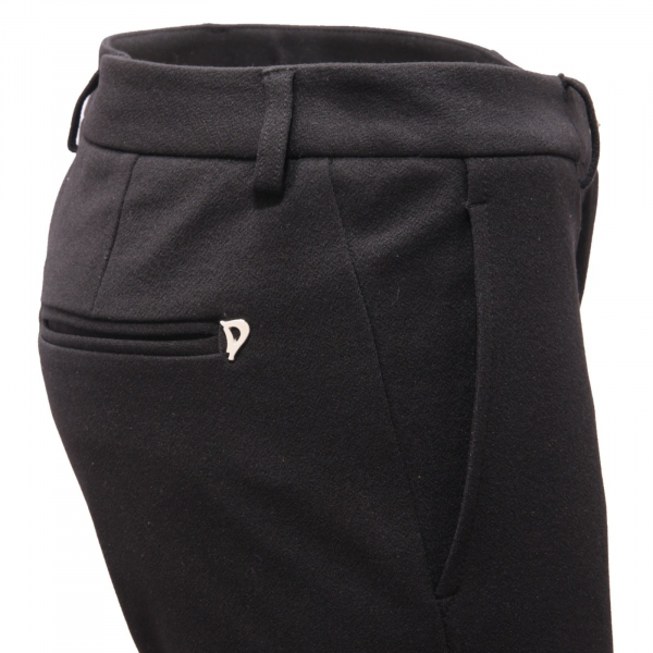 3458AL pantalone bimba girl DONDUP kids trousers black