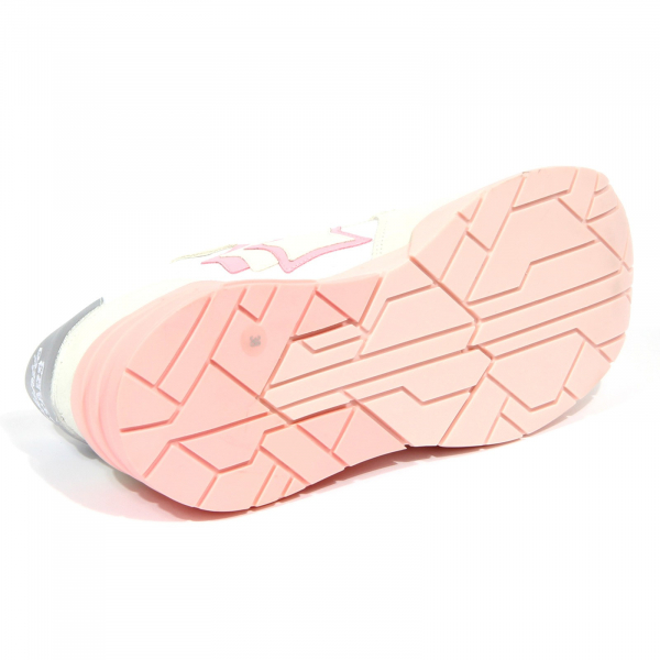 3475J  sneaker donna off white/pink ATLANTIC STARS VENUS suede/fabric shoe woman
