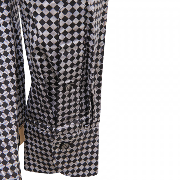 3490AR camicia uomo LUXURY 1939 SLIM FIT man shirt black