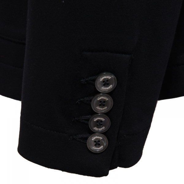 3495AB giacca uomo ELEVENTY PLATINUM dark blue cotton knitted jacket man