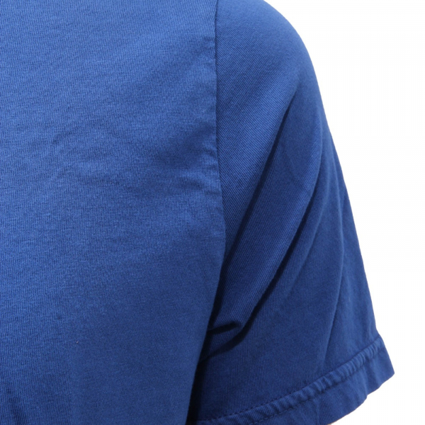 3504AH polo uomo ORIGINAL VINTAGE STYLE royal blue cotton polo-shirt man