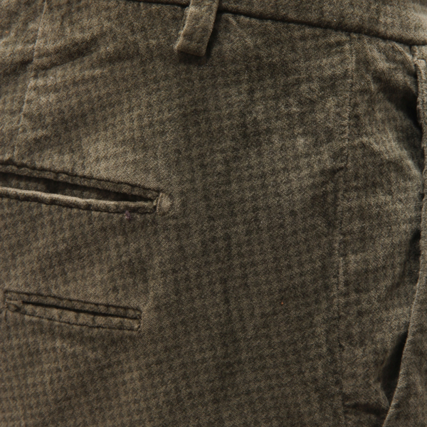 3505AZ PANTALONE INVERNALE UOMO BRIGLIA SLIM MAN TROUSERS GREEN