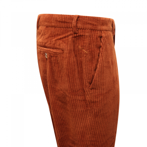 3518AZ PANTALONE VELLUTO UOMO CRUNA BRERA MAN VELVET TROUSERS