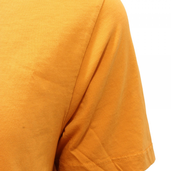 3526AH maglia uomo DANIELE FIESOLI mustard cotton t-shirt man