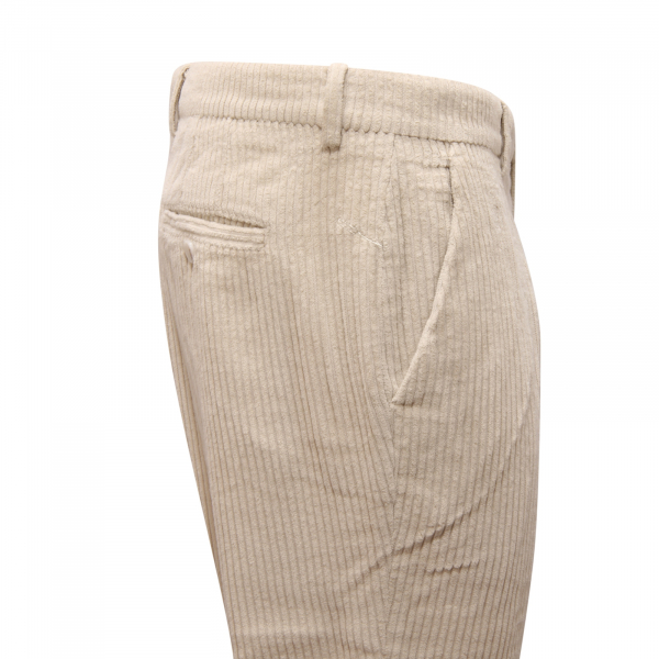 3534AZ PANTALONE VELLUTO UOMO CRUNA BRERA MAN VELVET TROUSERS