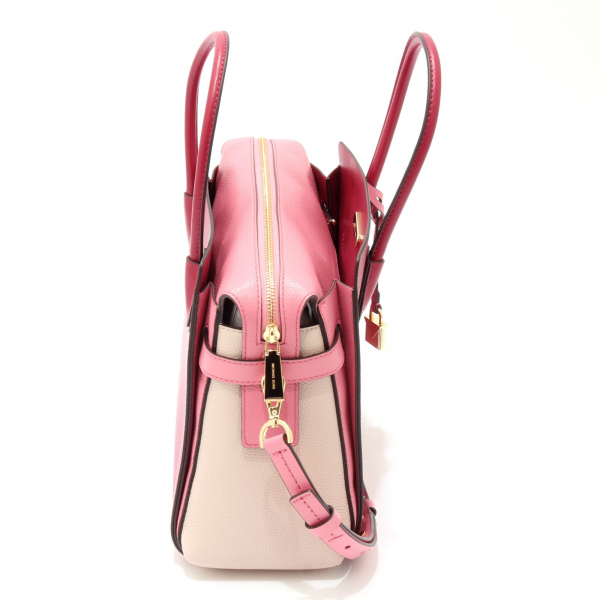 3536AD borsa donna MICHAEL KORS MERCER pink leather bag women