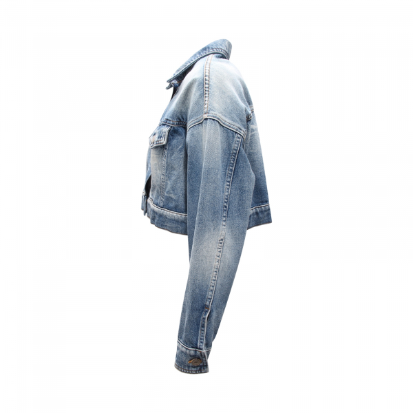 3549AT giubbotto jeans donna VICOLO woman denim jacket