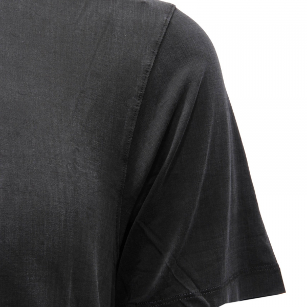 3572AH maglia uomo DANIELE FIESOLI black cupro t-shirt man