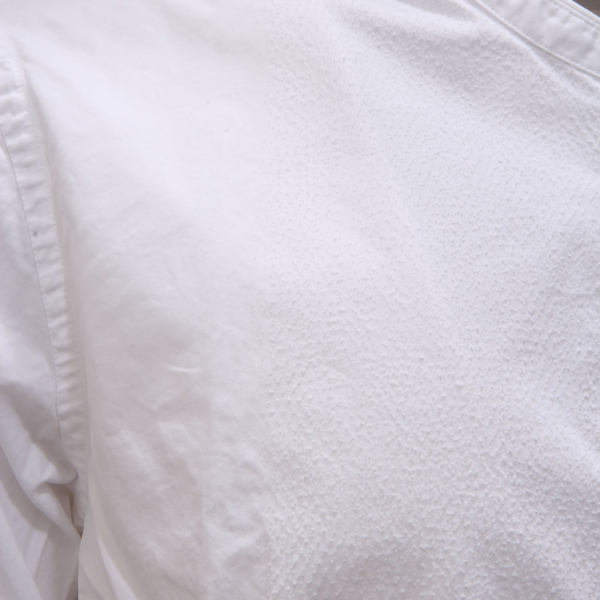 3576AE camicia uomo DONDUP GURU PIPING white cotton shirt men