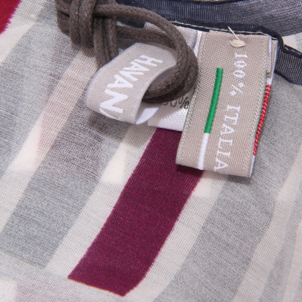 3601T pochette da taschino uomo HAVANA & CO. grigio scarf men