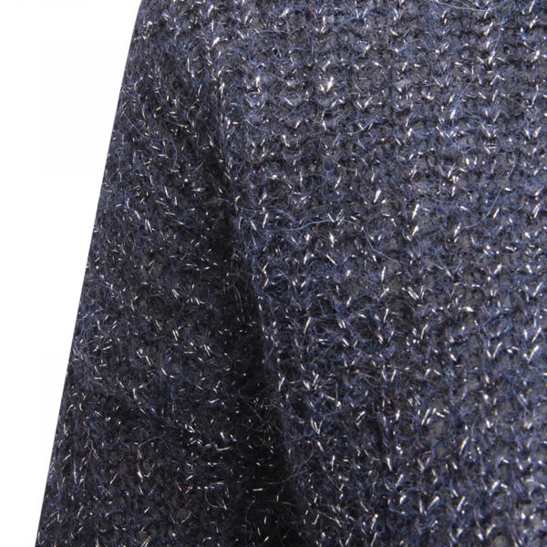 3621AQ lupetto donna D. EXTERIOR woman sweater blue