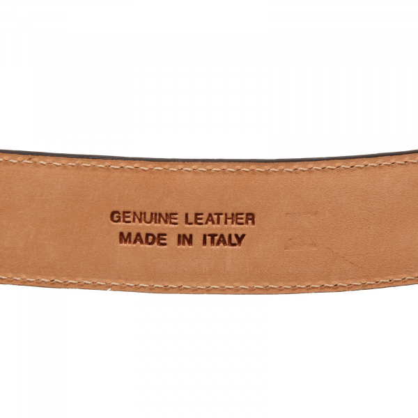 3623X cintura uomo BASTIANELLO vintage effect brown leather belt men