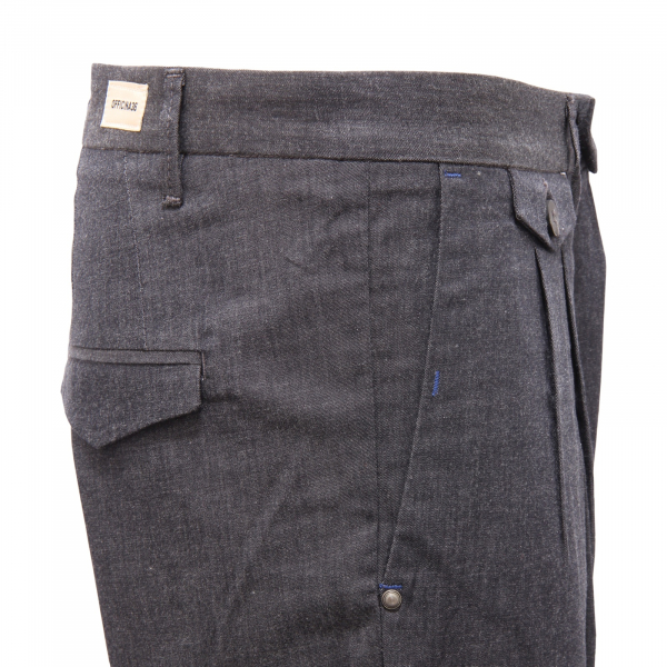 3625AS pantalone uomo OFFICINA36 man trousers blue