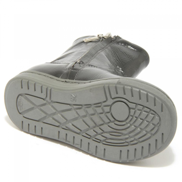 3654F stivale grigio ARMANI JUNIOR scarpa bimba boots shoes kids