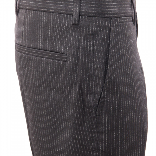 3669AL pantalone uomo DOLCE&GABBANA man wool blend trousers black