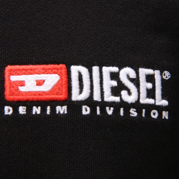 3671AQ felpa uomo DIESEL man sweatshirt full zip black