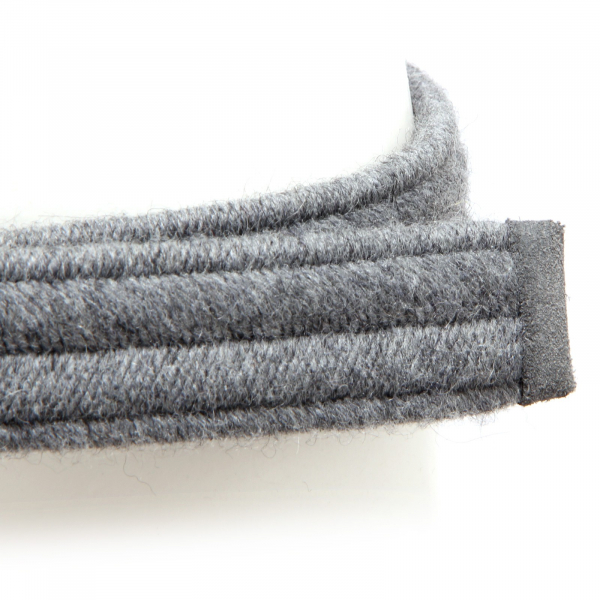 3713S cintura uomo ORCIANI pelle e tessuto grigio grey belt men