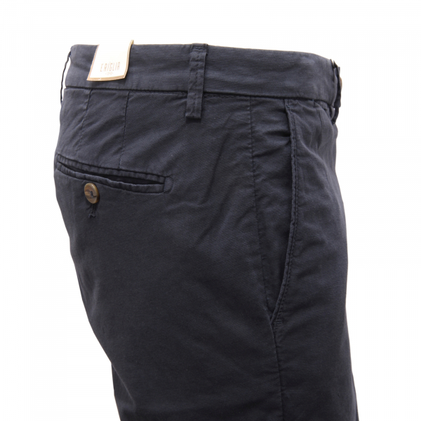3733AS bermuda uomo BRIGLIA man SLIM shorts blue
