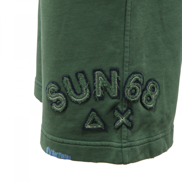 3744AS bermuda tuta SUN 68 man shorts green
