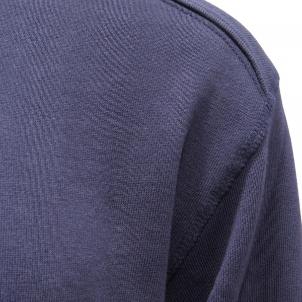 3753AH felpa uomo SELECTED/HOMME delavè blue cotton sweatshirt man