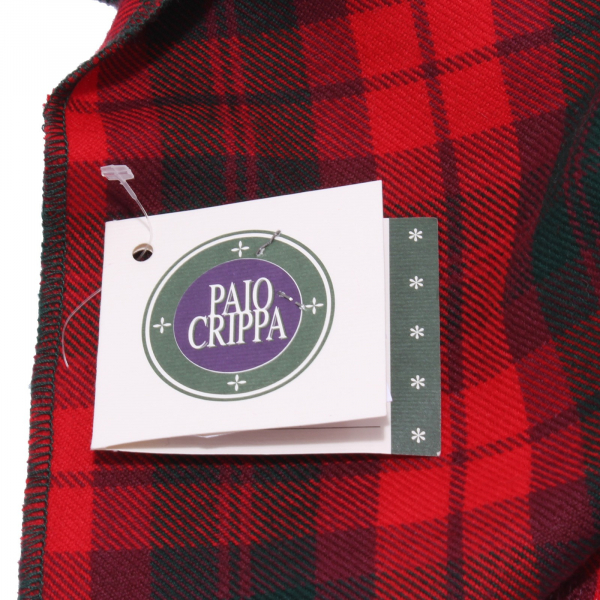 3778Y sciarpa unisex PAIO CRIPPA scozzese tartan girl boy wool scarf