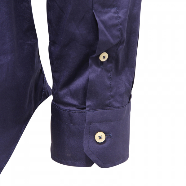 3852AR camicia uomo AT.P.CO ESSENTIAL man STRETCH shirt blue