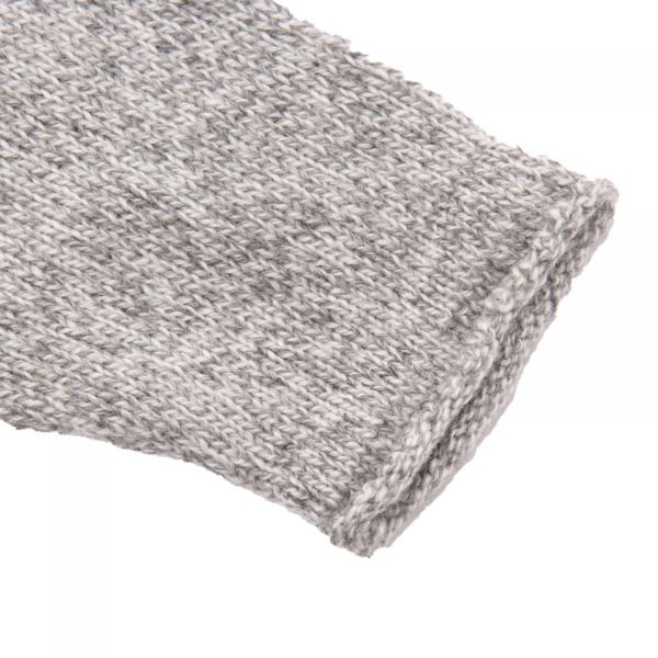 3862AL cardigan bimbo boy NANAN kids wool blend sweater grey