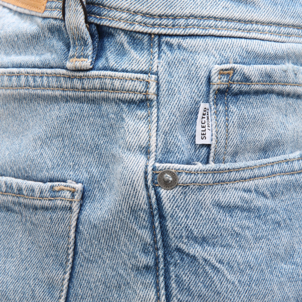 3865AS bermuda uomo SELECTED man denim shorts