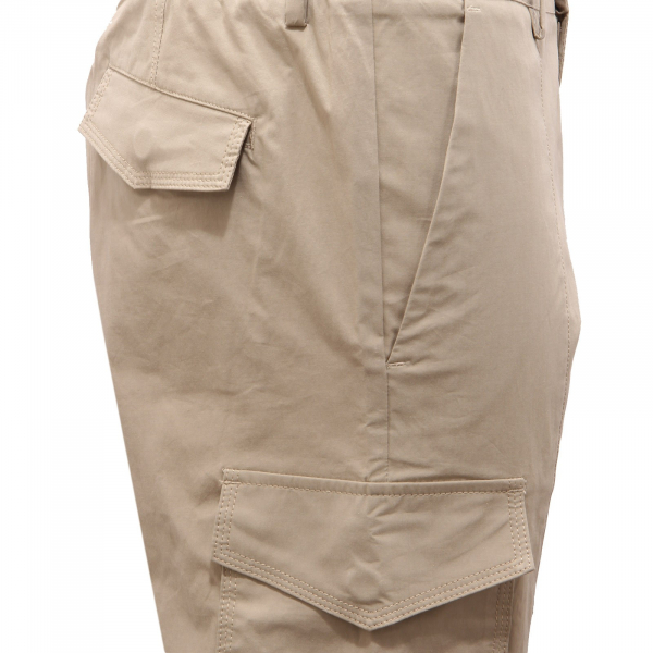 3877AG pantalone uomo PAOLO PECORA taupe cotton trouser man