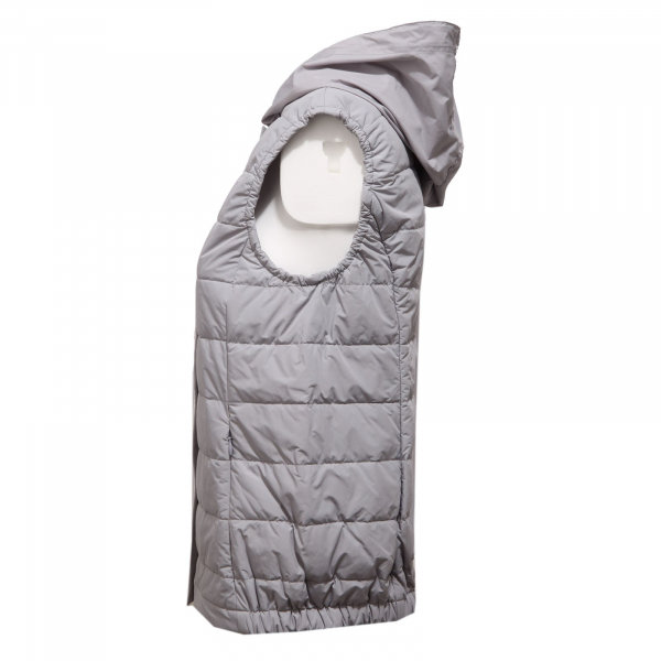 3901AC gilet donna   HENRY COTTON'S grey sleeveless jacket women