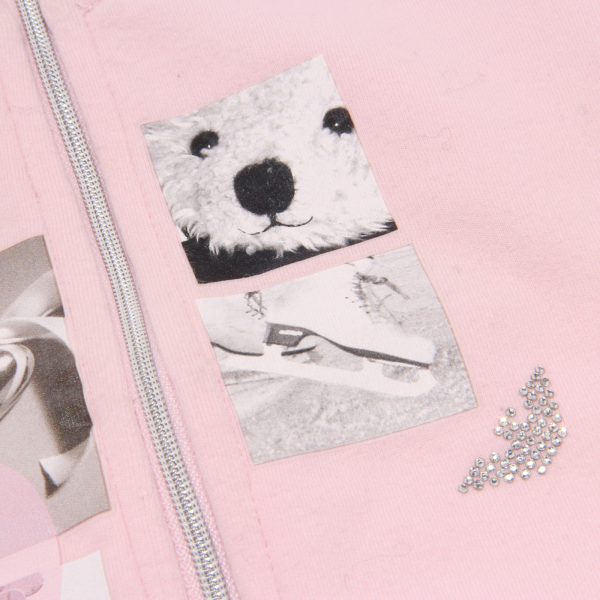 3912V felpa bimba ARMANI BABY full zip sweatshirt cotton girl kid
