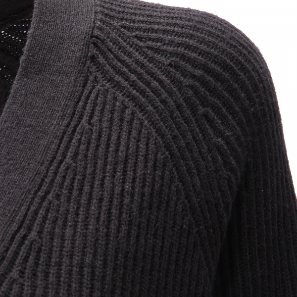 3957AF cardigan donna MICHAEL KORS black sweater woman