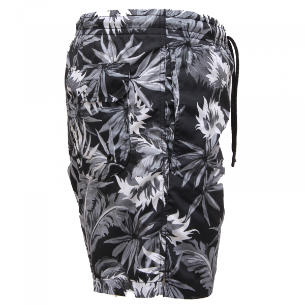 3973AA costume uomo short PAOLO PECORA black beachwear man