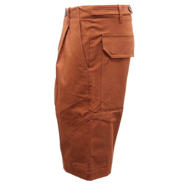3986AG bermuda uomo PAOLO PECORA brown cotton short man