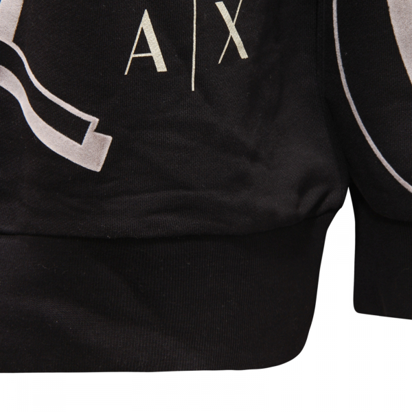 3986AZ FELPA UOMO ARMANI EXCHANGE MAN SWEATSHIRT BLACK