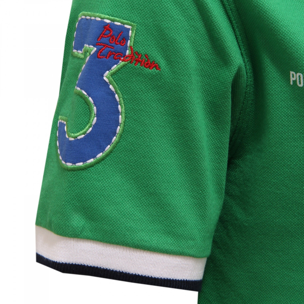 polo bimbo LA MARTINA JUNIOR maglia verde t-shirt polo kid