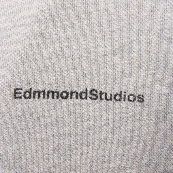 3993AH felpa uomo EDMMOND STUDIOS grey cotton sweatshirt man