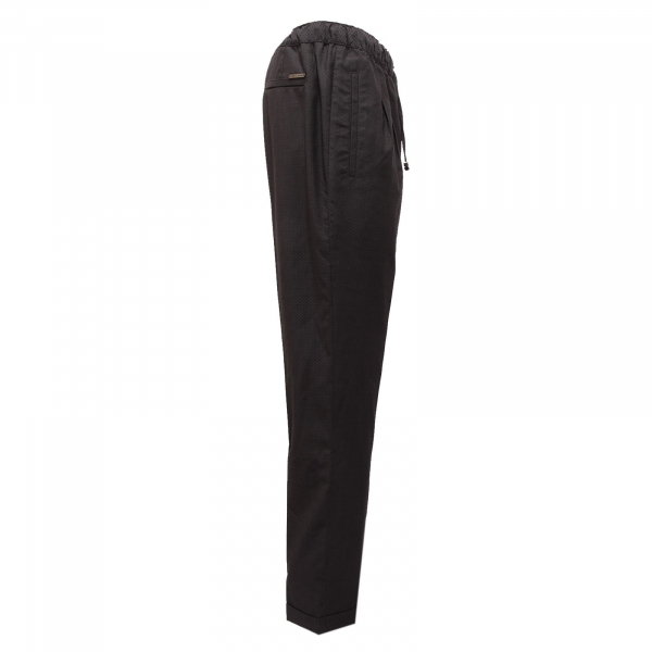 4011W pantalone uomo MESSAGERIE grey wool trouser men