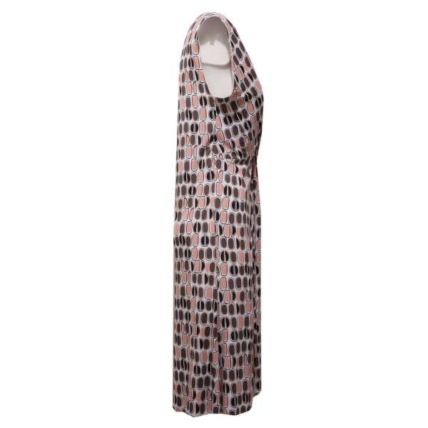 4013AC vestito intrecciato donna KANGRA v-neck sleeveless dress women