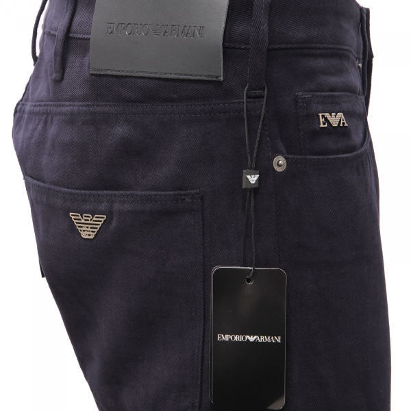 4015AE jeans uomo EMPORIO ARMANI J06 navy blue denim trouser man